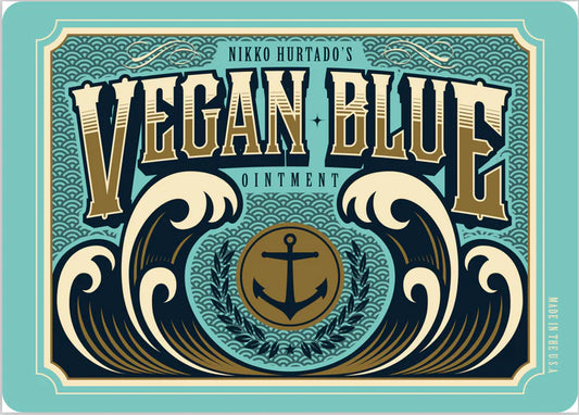 Vegan Blue Tattoo Cream 4oz