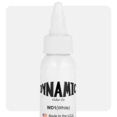 Dynamic White Tattoo Ink