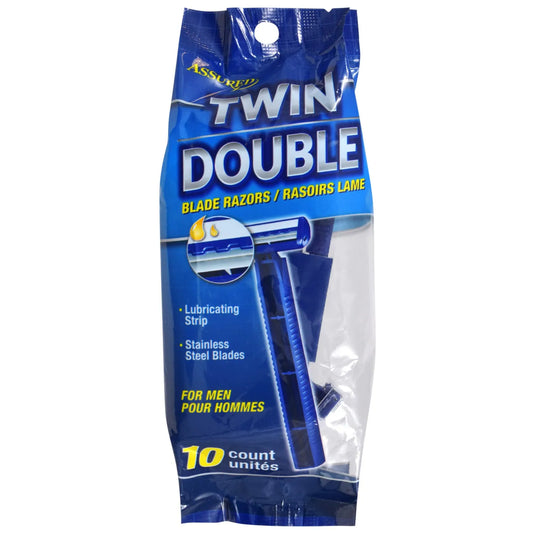 Twin Blade Disposable Razors